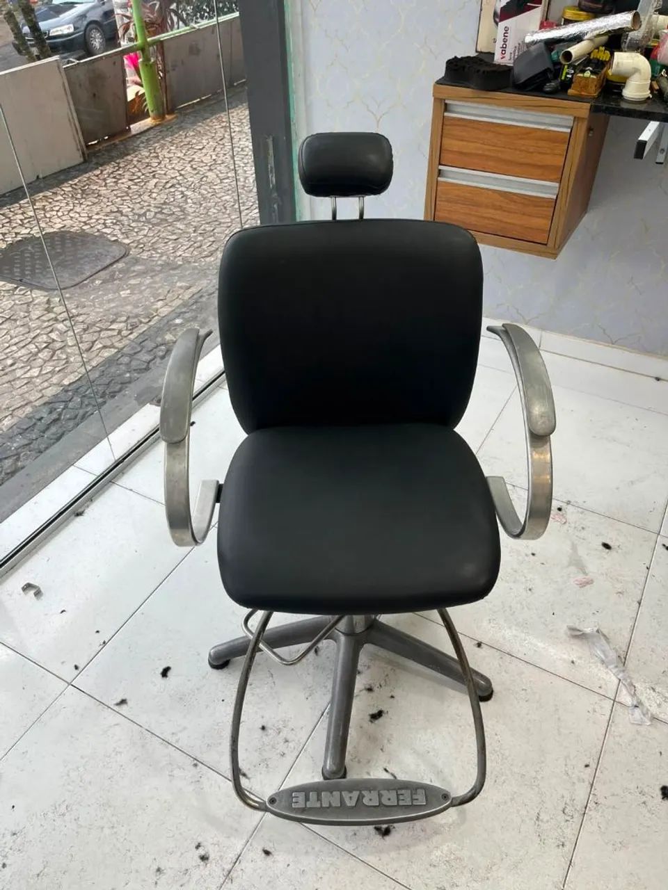 Cadeira barbearia Ferrante  - Foto 5