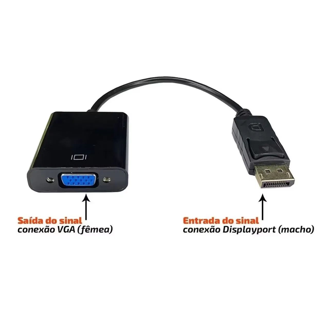 Adaptador Displayport para VGA  - Foto 3