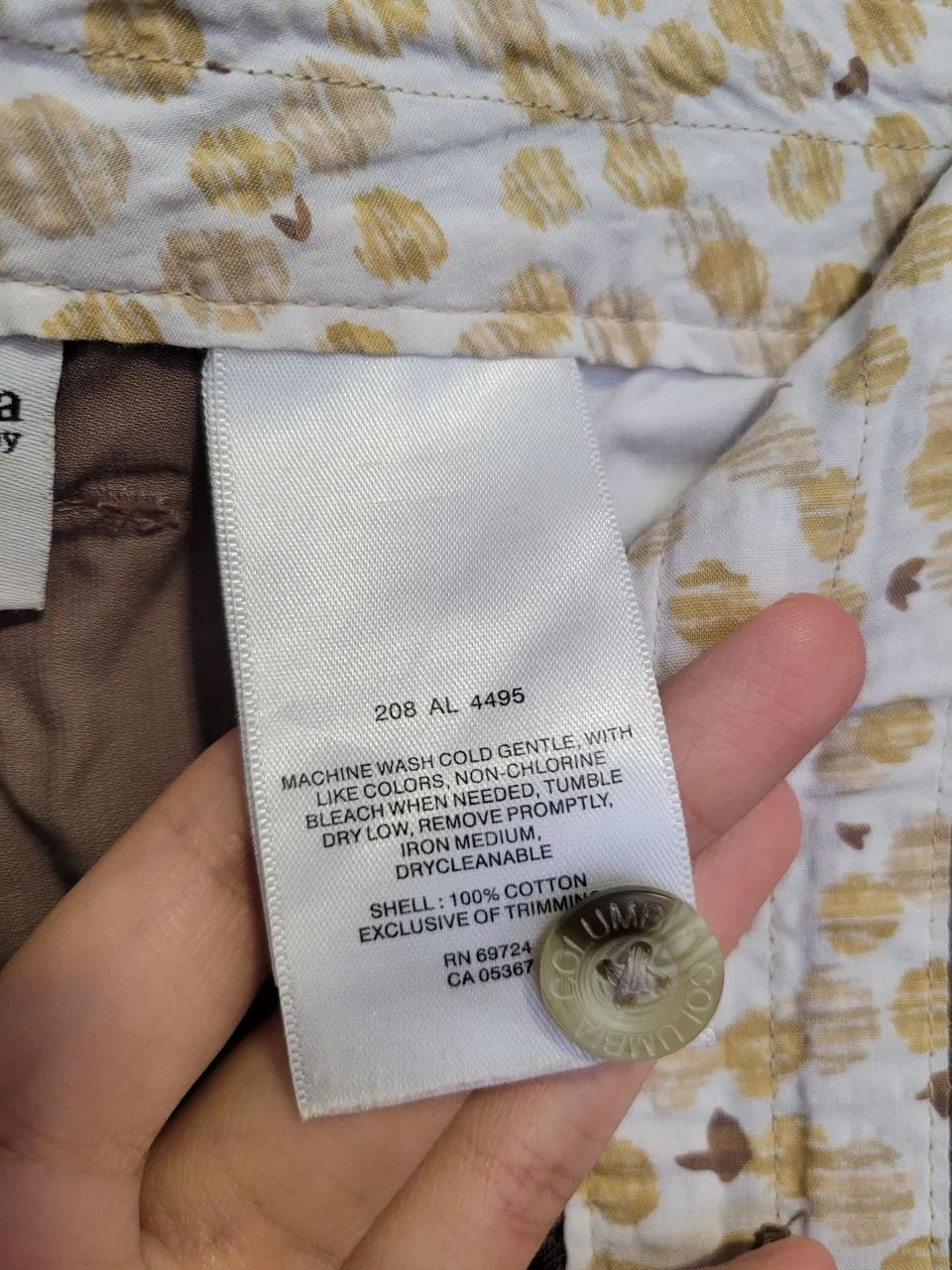 short columbia feminino marrom 38 - Foto 4