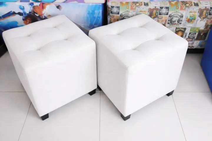 Puffs com design 35x35- FAZEMOS ENTREGAS! - Foto 3