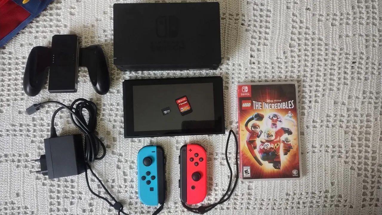 Nintendo Switch V2 Novo! + SD256GB - Foto 5