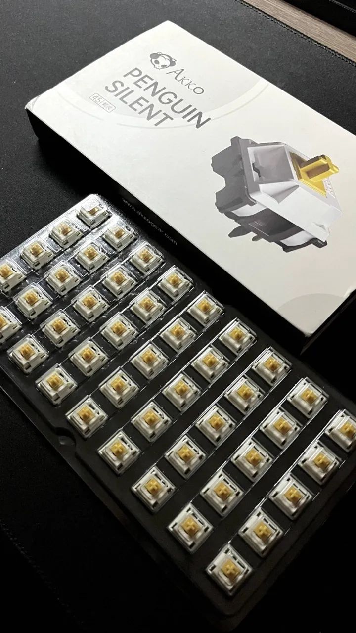 Kit de Switches Akko Penguin Silent (2 Caixas) - Foto 3