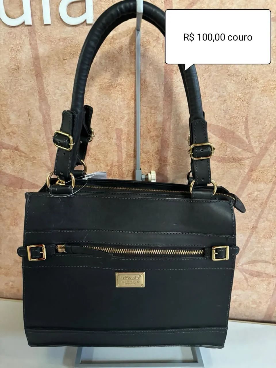 Bolsa de couro legítimo com avaria  - Foto 2