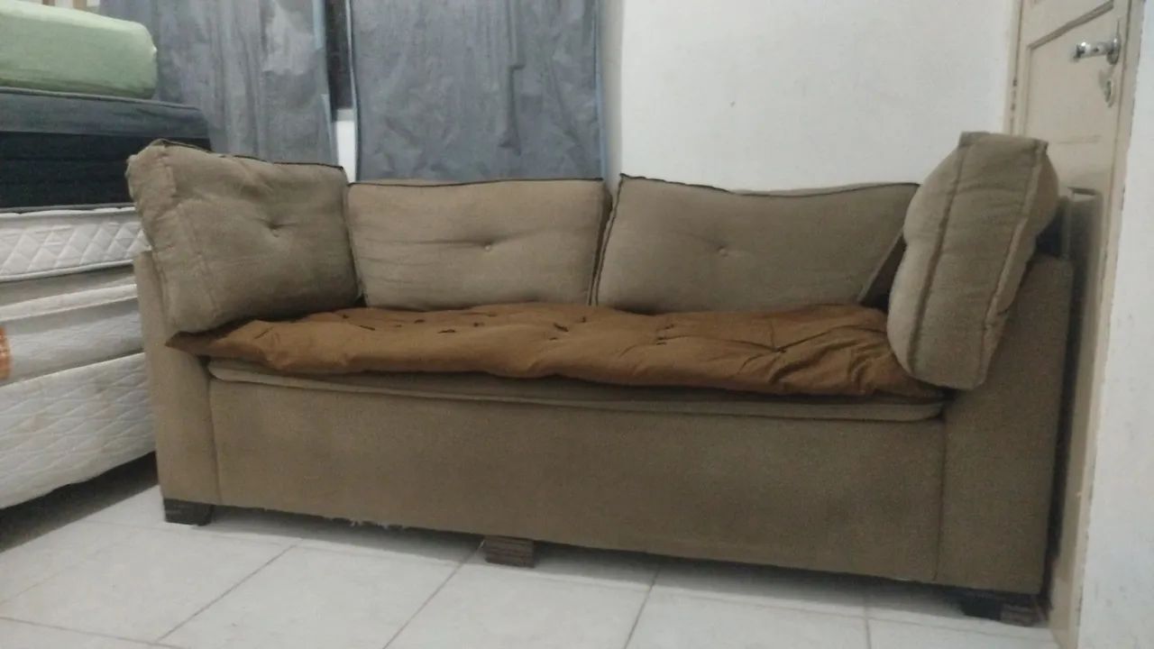 Sofá 3 lugares, entrega grátis  - Foto 2