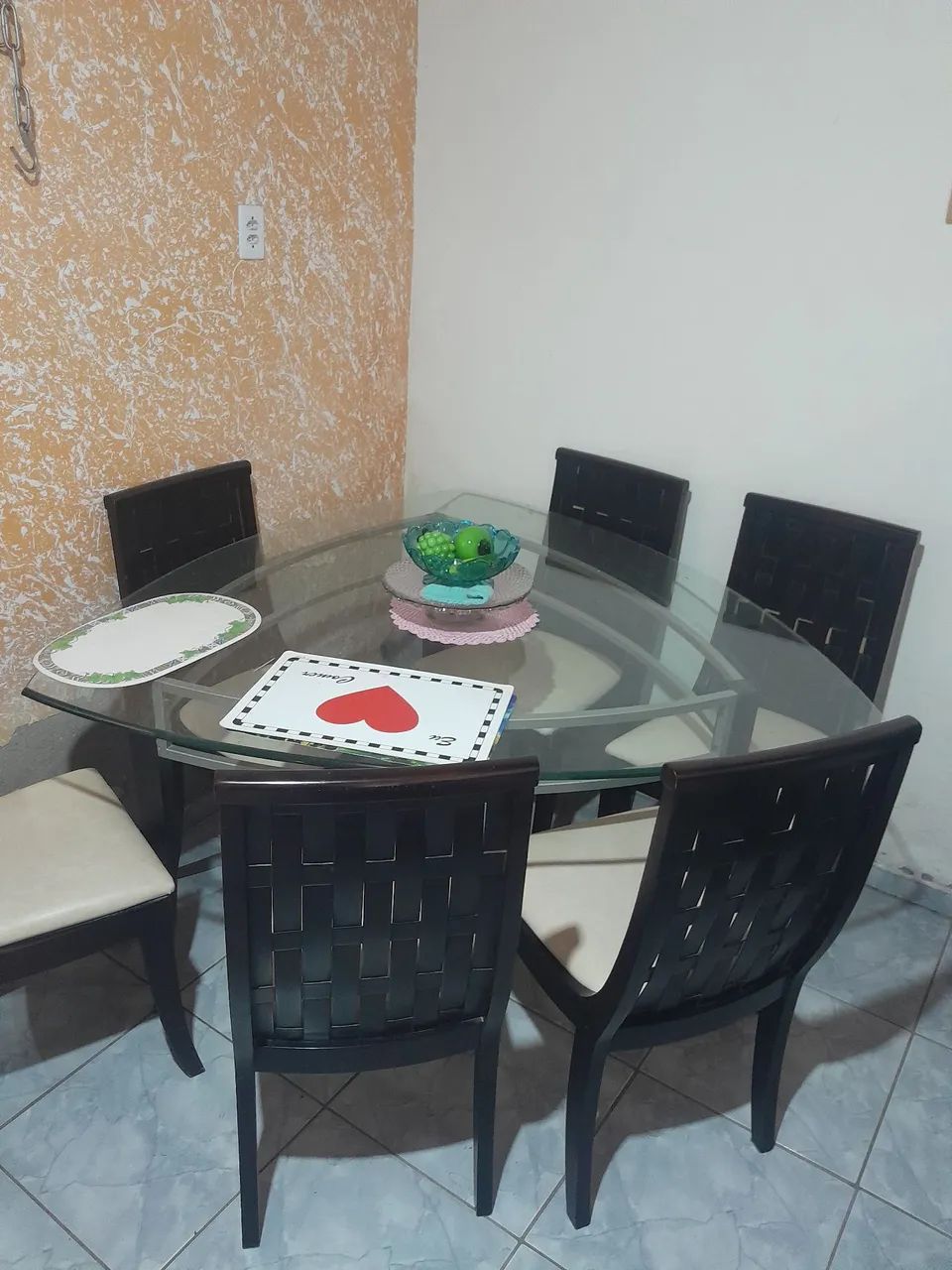 Mesa de vidro 