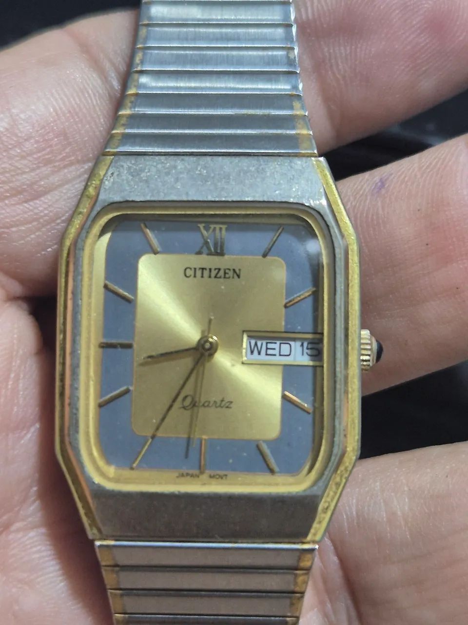 Relógio CITIZEN VINTAGE À QUARTZ   -   FUNCIONANDO PERFEITAMENTE - Foto 3
