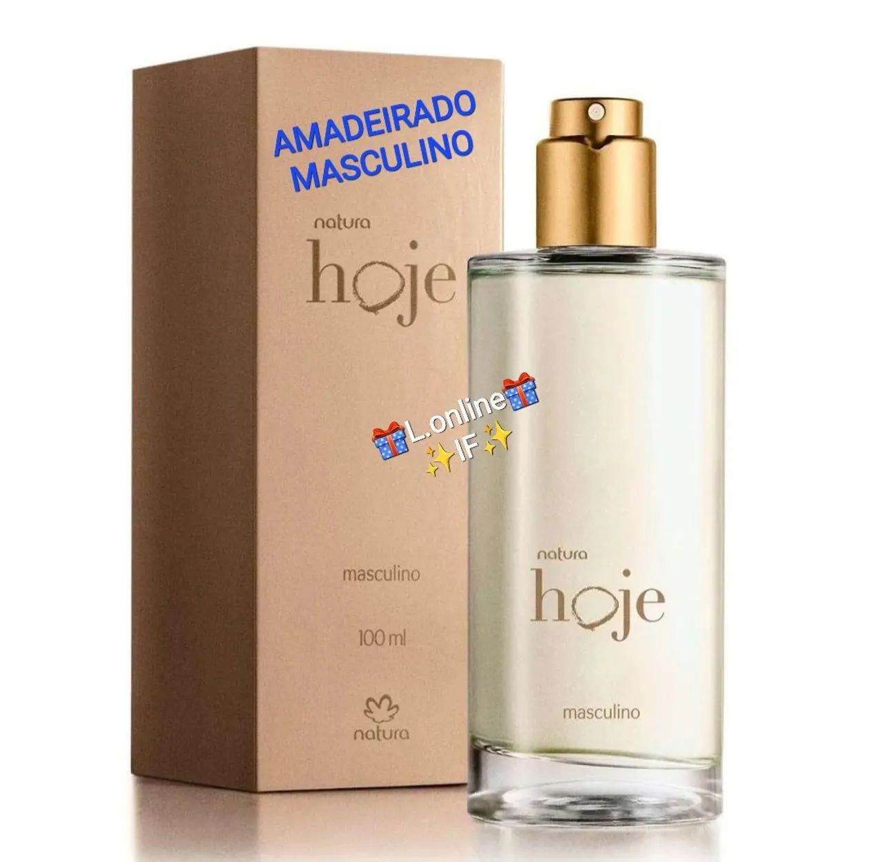 PERFUME HOJE MASCULINO 100ML NATURA 