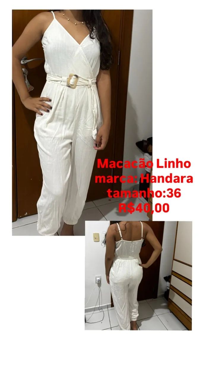 MACACÃO LINHO HANDARA - Foto 2