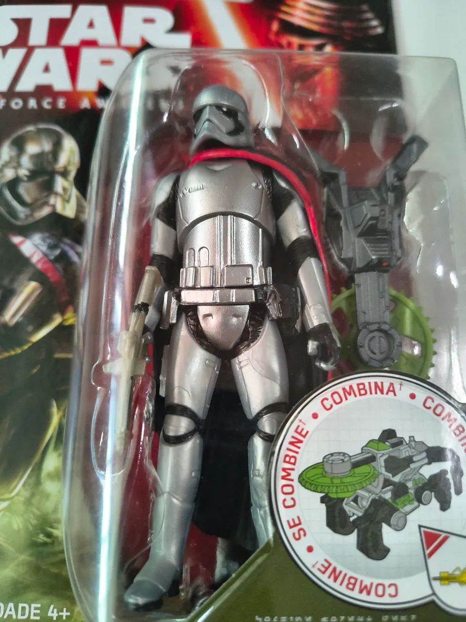 Captain Phasma Star Wars Hasbro Lacrado - Foto 2