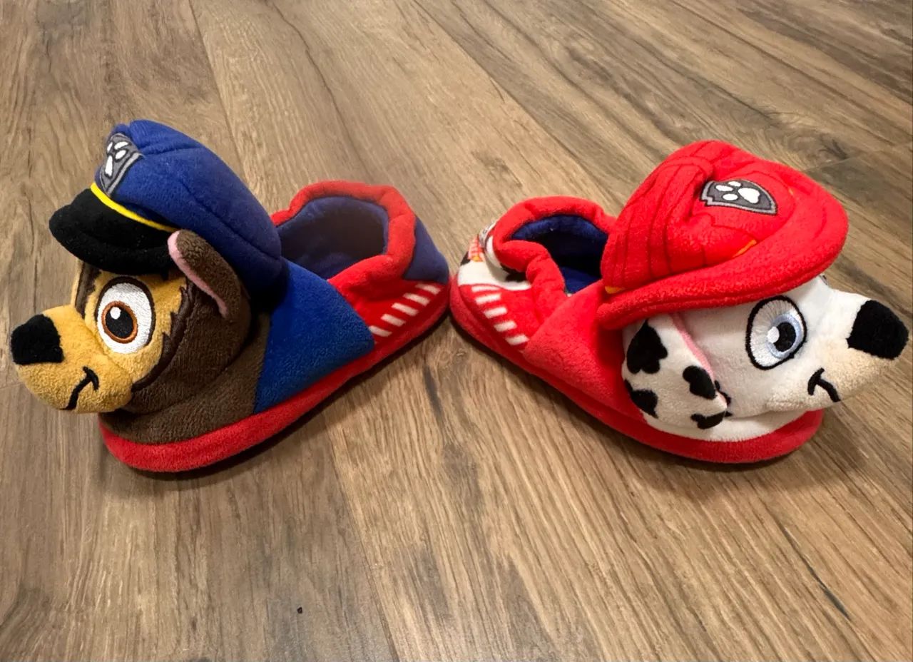 Pantufa infantil patrulha canina 19/20 - Foto 6