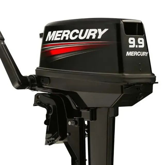 MOTOR MERCURY 9.9 HP NA CAIXA  - Foto 4