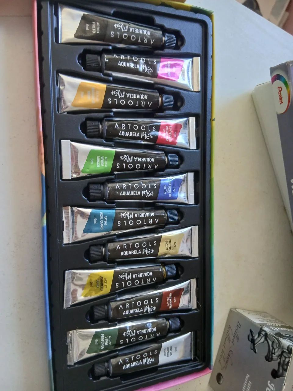 Materiais de aquarela/caligrafia - Foto 4