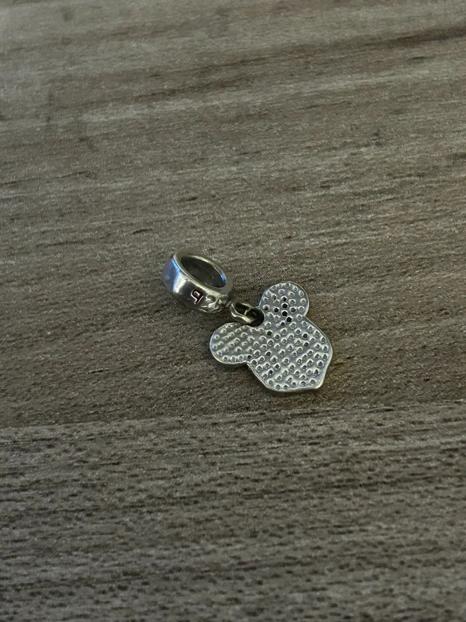 Pingente Berloque Mickey prata 925 - Foto 2