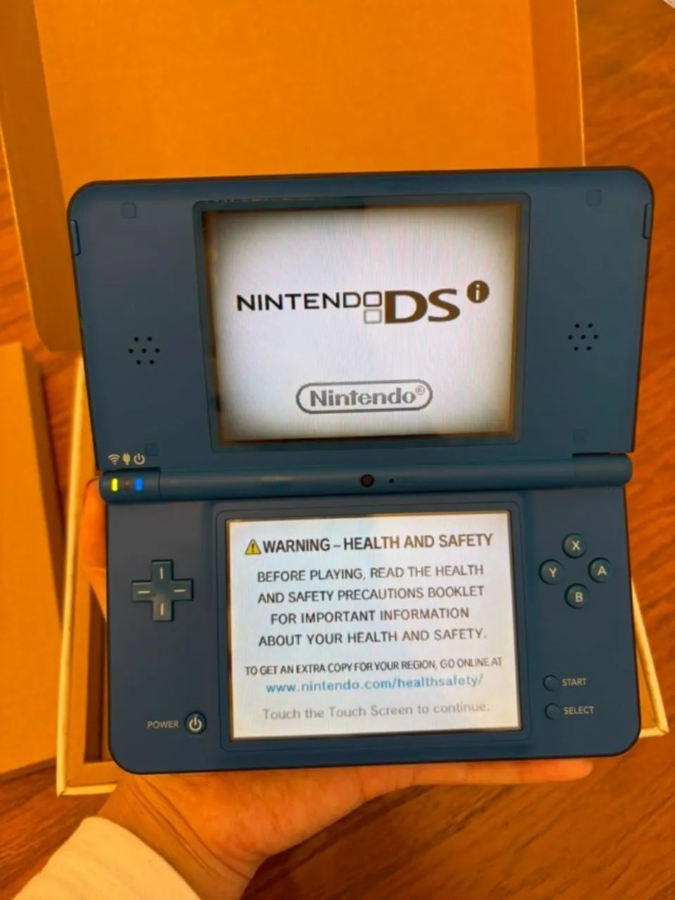 Nintendo DS XL Azul