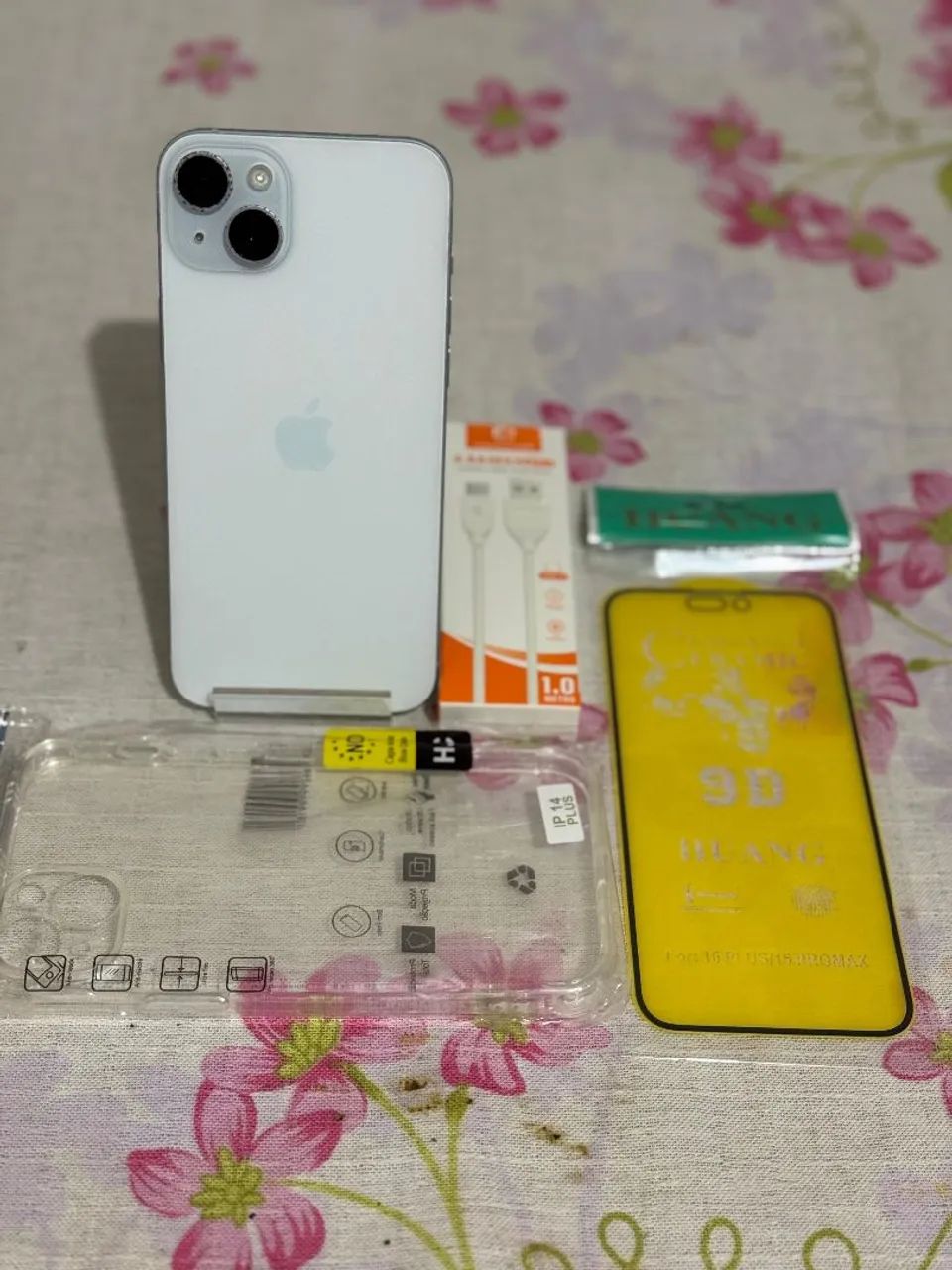 iPhone 15 plus azul, 128GB