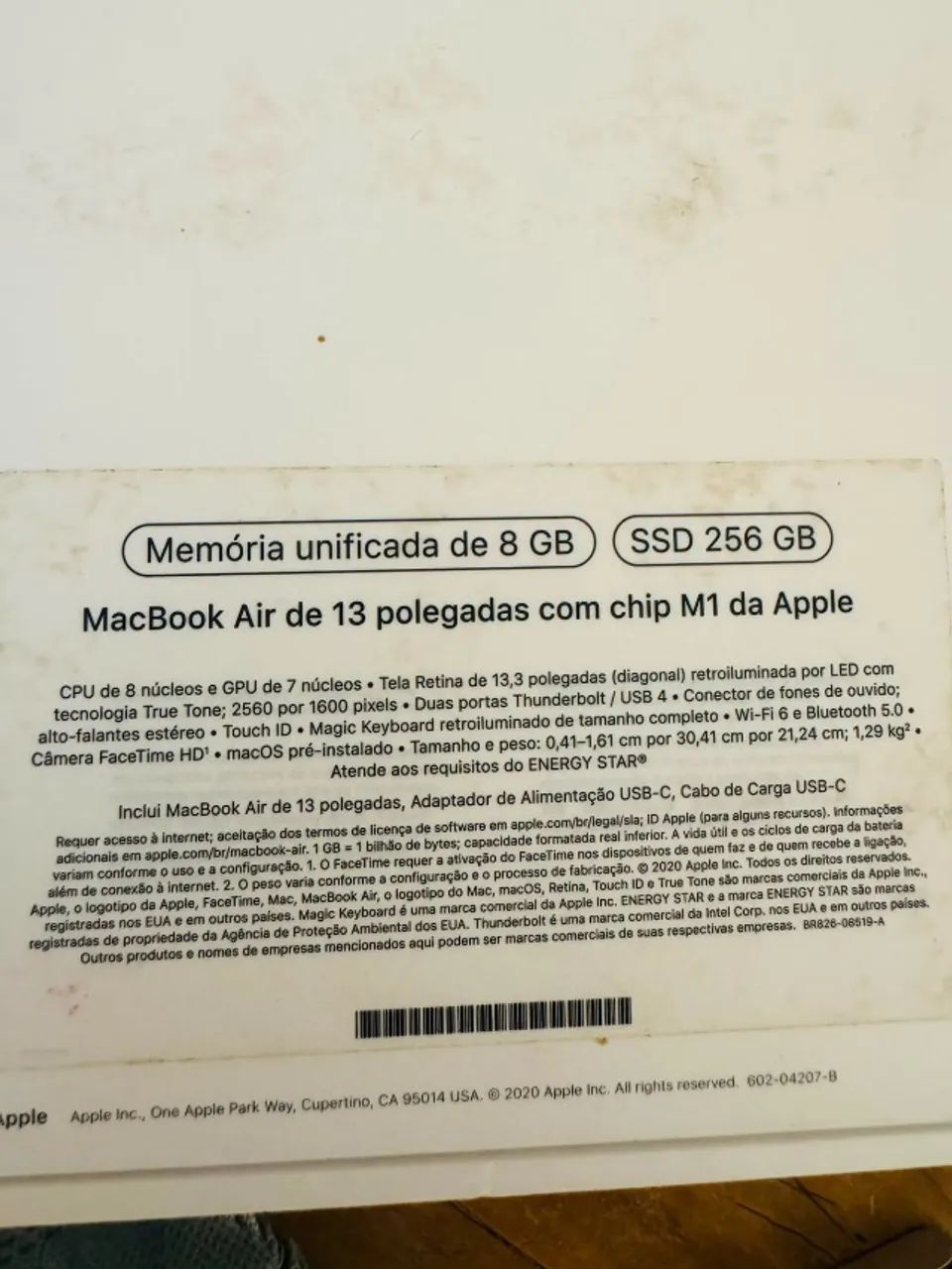 MacBook Air 13 polegadas com chip M1 - Foto 5