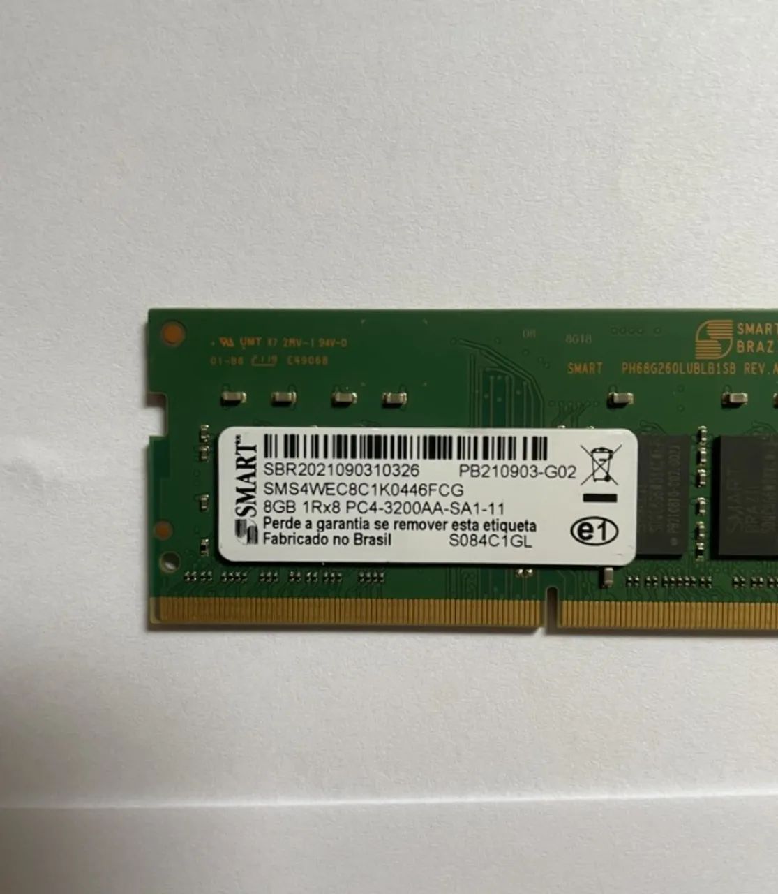 Memoria Smart Ddr4 8gb Notebook Pc4-3200aa 1rx8 - Foto 2