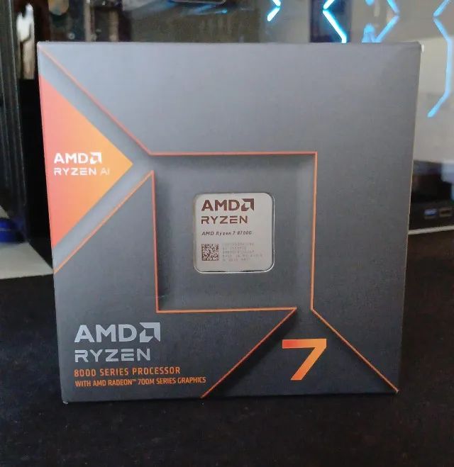 3x sem juros - Processador AMD Ryzen 7 8700G AM5 - Foto 2