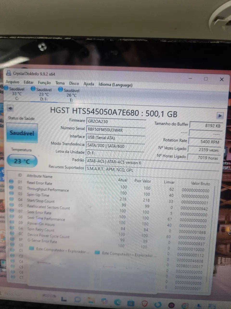 Hd sata 500gb - Foto 2