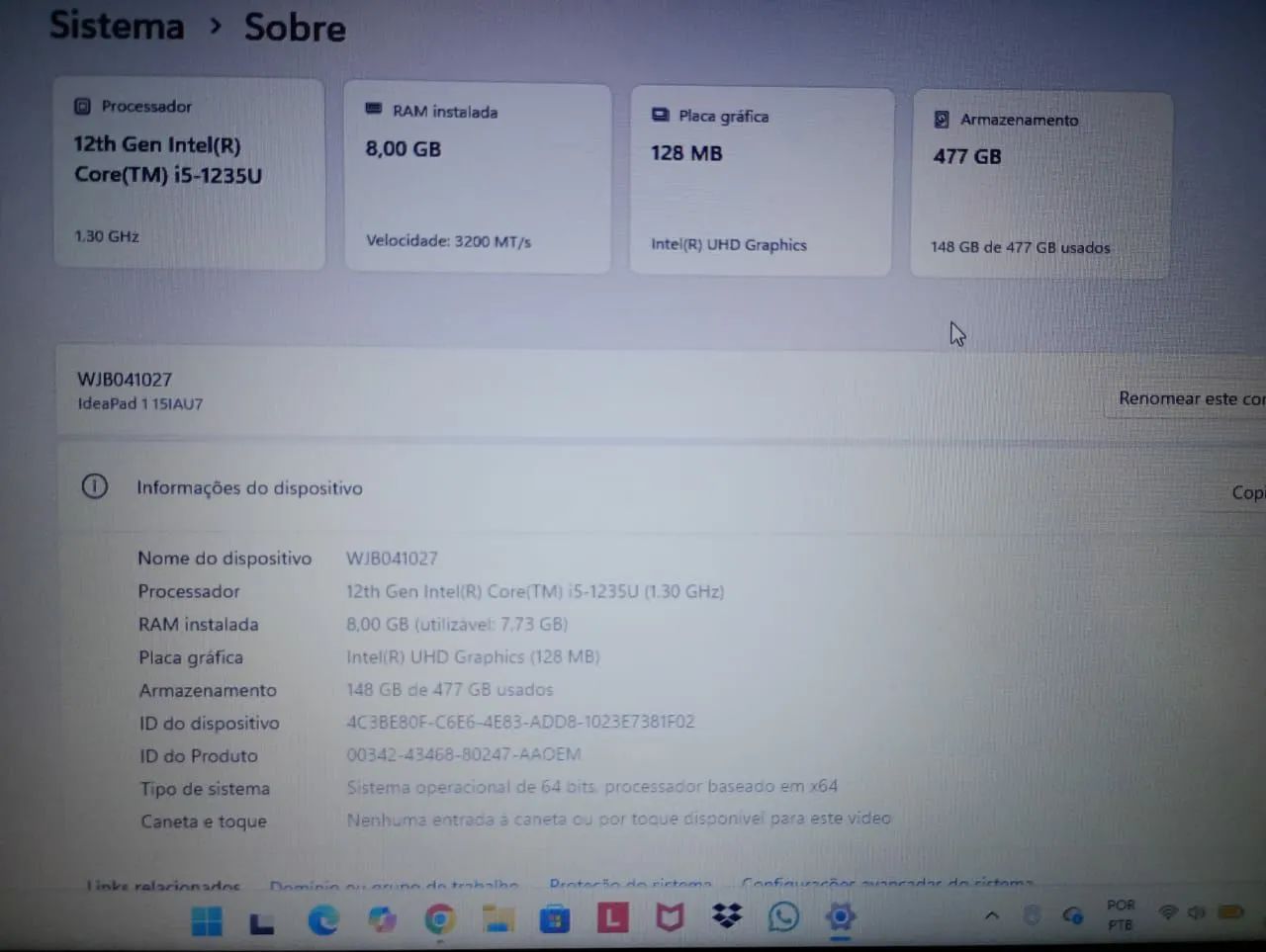 Notebook Lenovo  - Foto 3