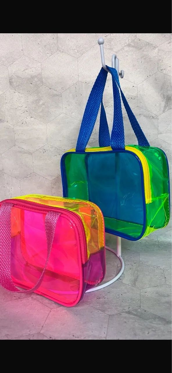 10 Maletinha neon