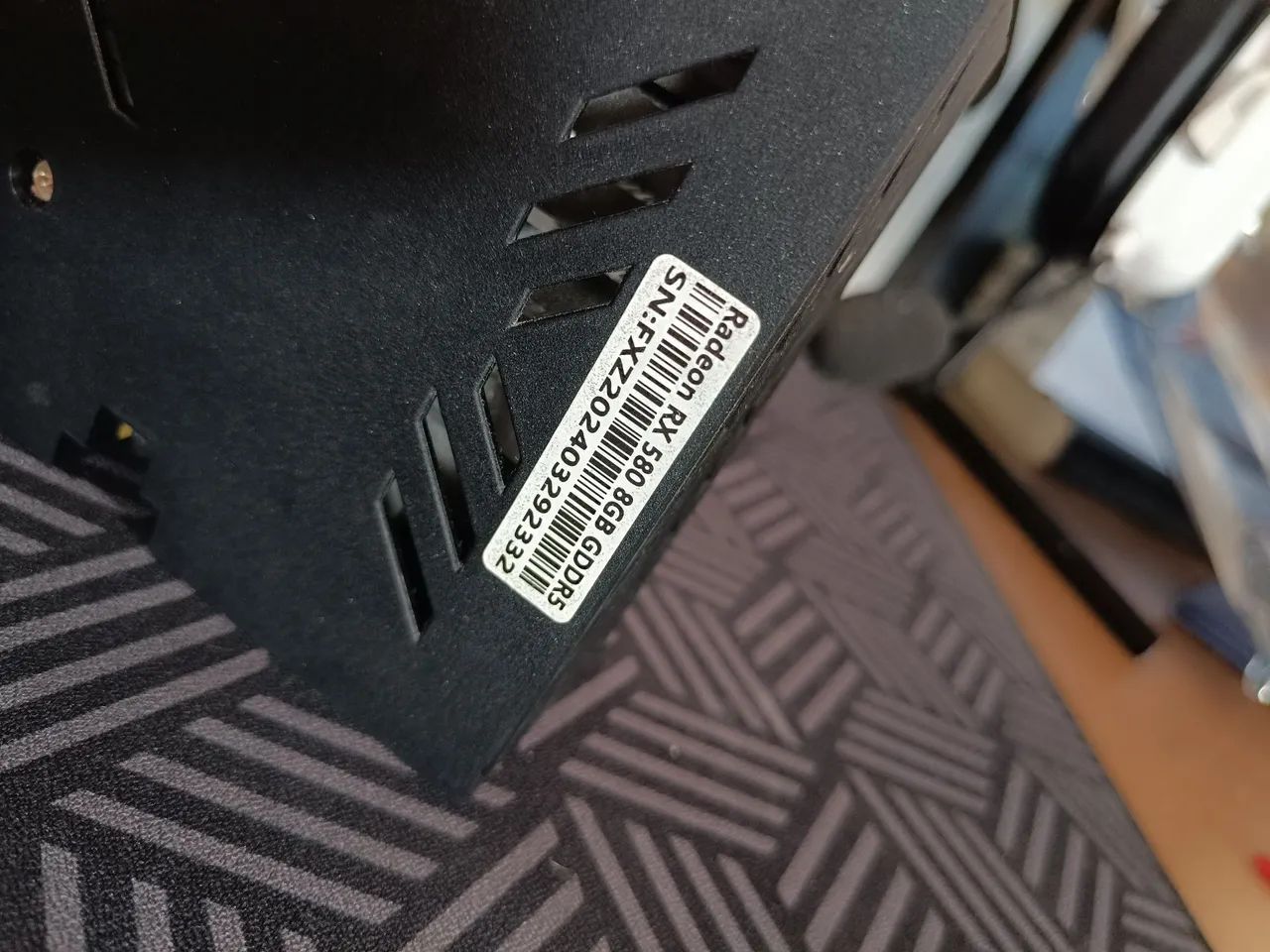 Placa de vídeo rx580 8gb semi - Foto 4