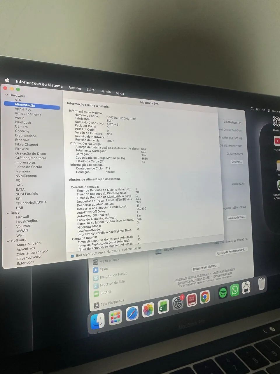 Macbook pro 2017 16 de ram | touch bar