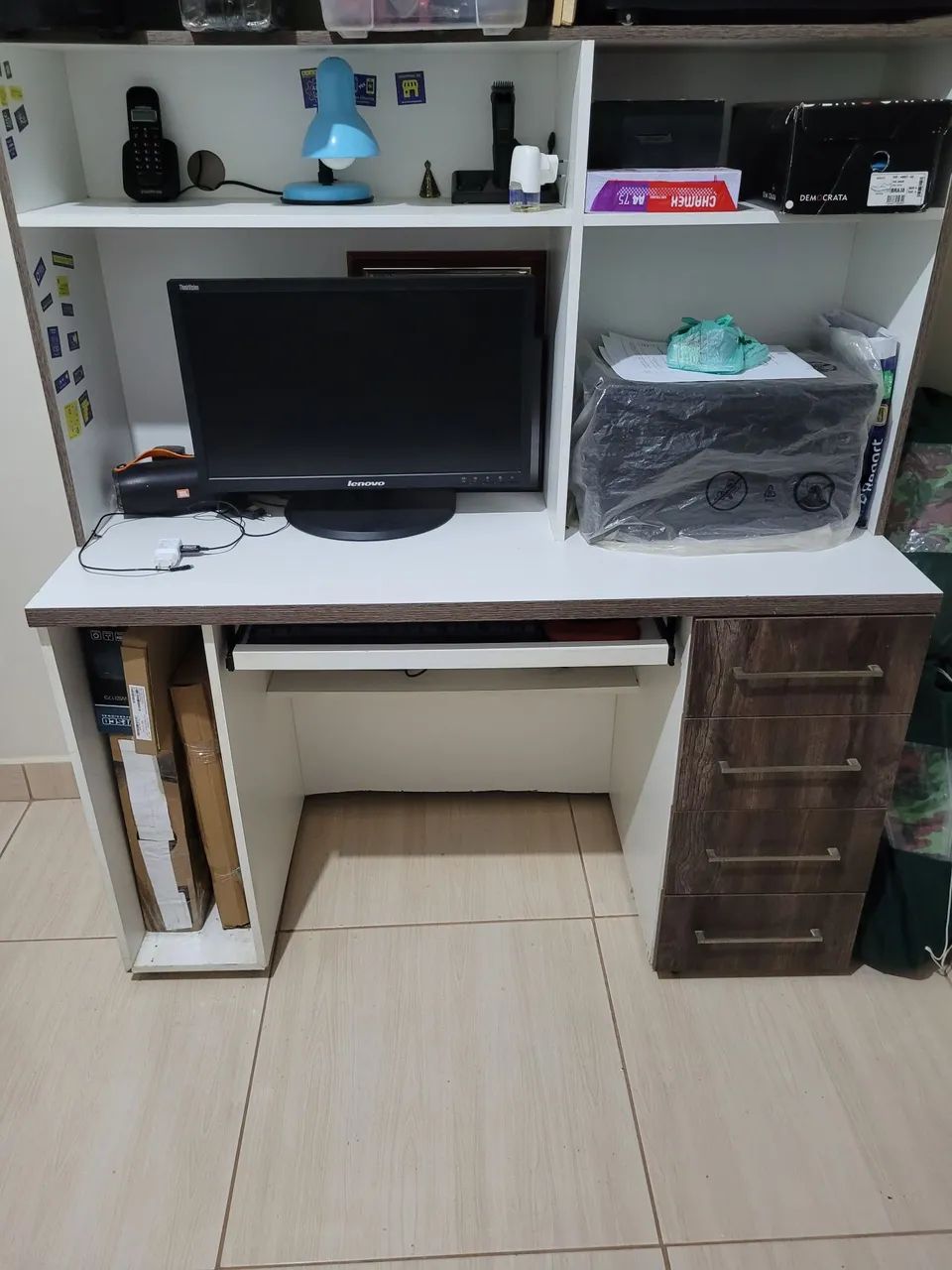 Escrivaninha  PC Rack