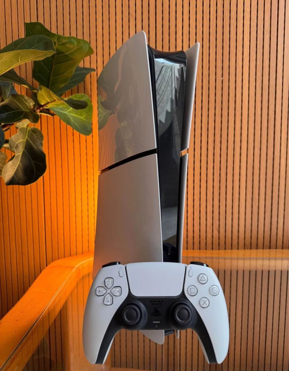 Ps5 1tb slim com caixa e nota 