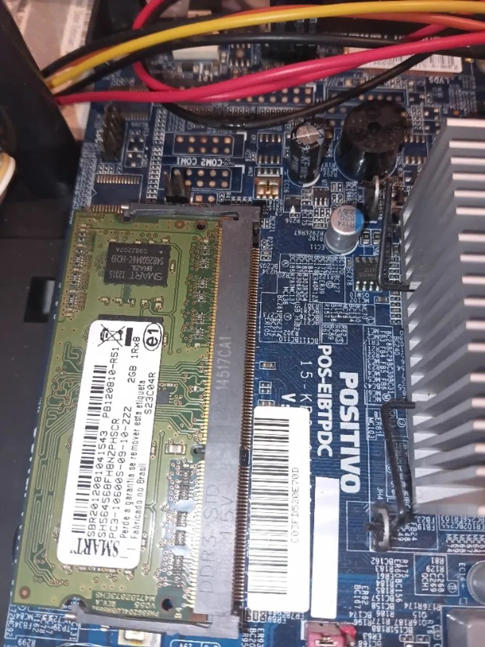 CPU Positivo STILO Win7 64 POS EIBTPDC Celeron J1800 2GB ddr3 hd sata 250GB formatada - Foto 2