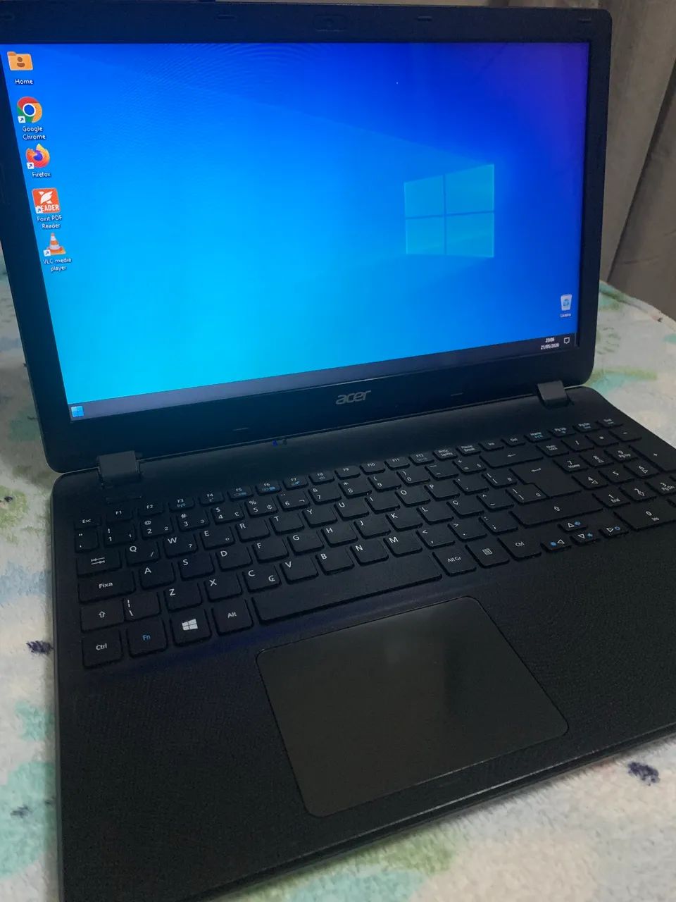 Notebook Acer QuadCore 4GB SSD120