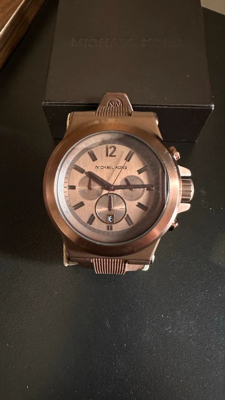 Relógio Masculino Michael Kors Dylan Mk8216 - Original Bronze/Marrom