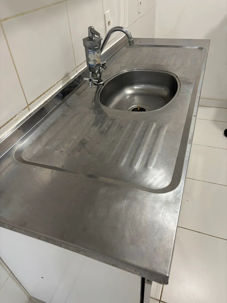 Doação - pia de cozinha usada 
