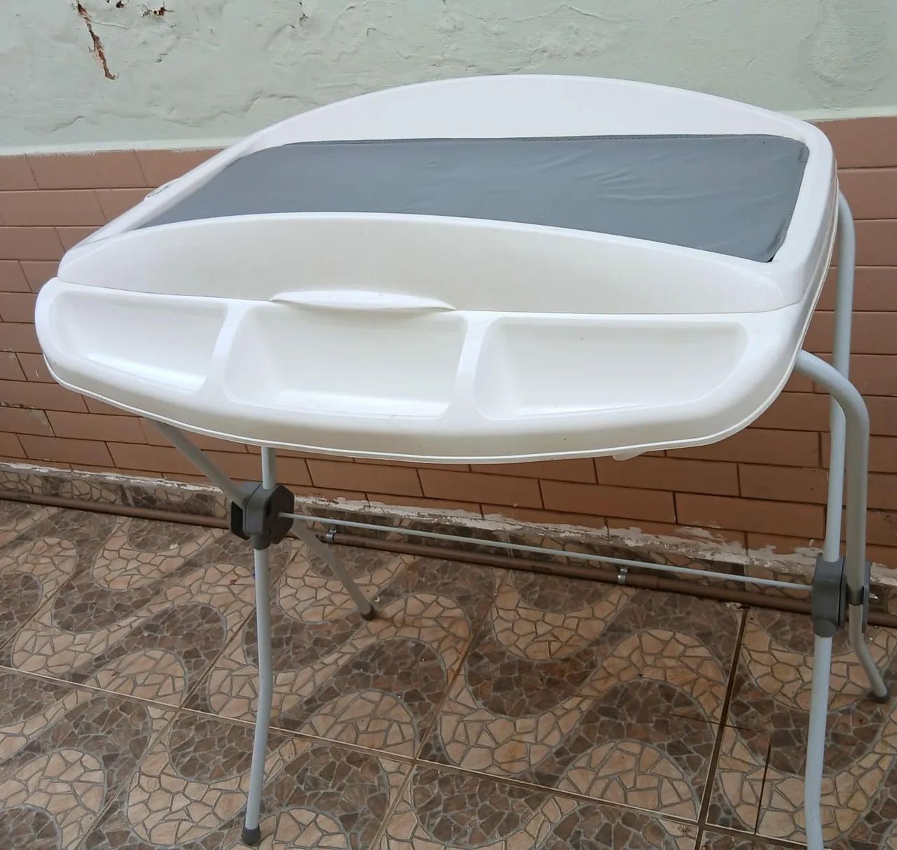 Banheira com trocador 