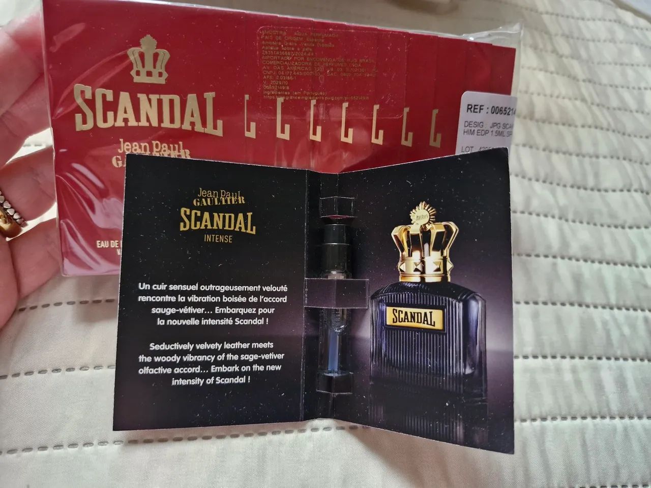 Kit perfume scandal intense jean paul gaultier  - Foto 3