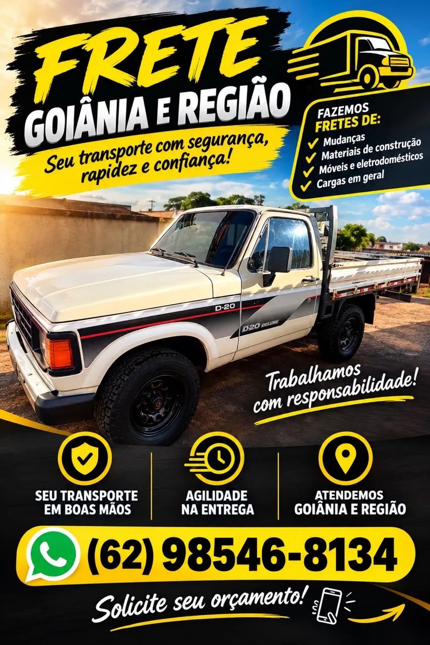 FRETES GOIÂNIA E REGIÃO 