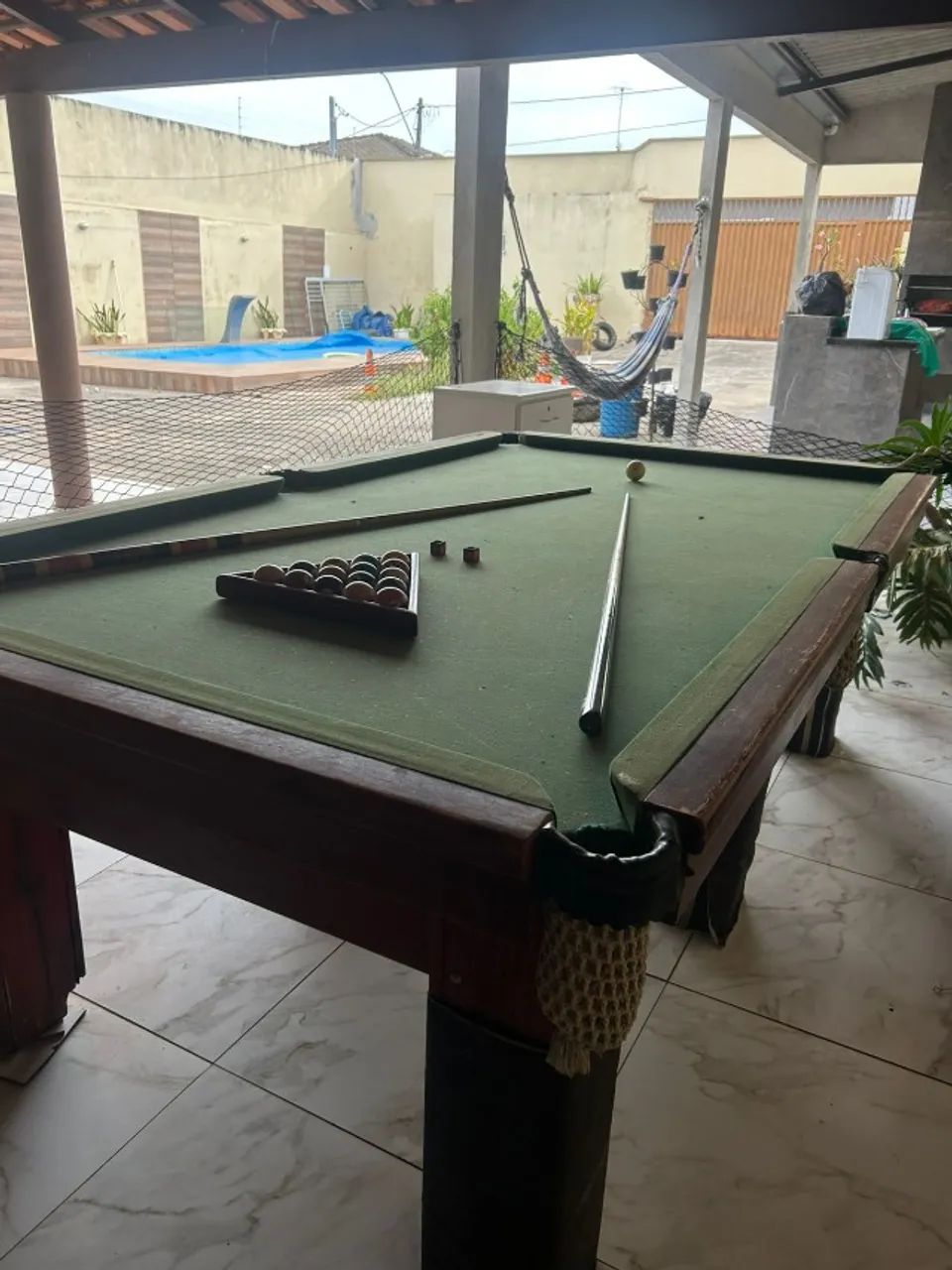 Mesa de sinuca- Tamanho grande  - Foto 2