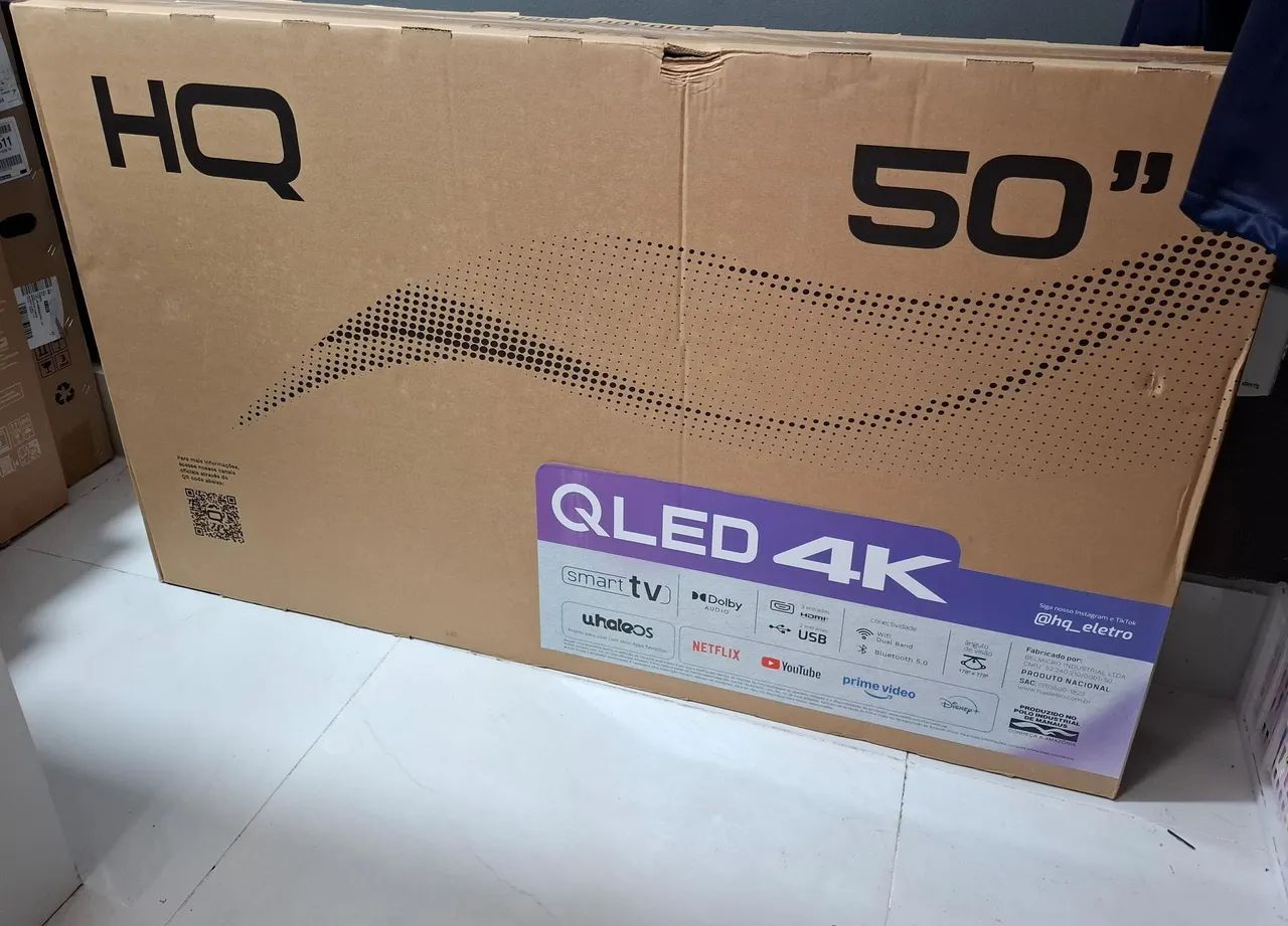 TV 4K HQ QLED 50' LACRADA - Foto 2