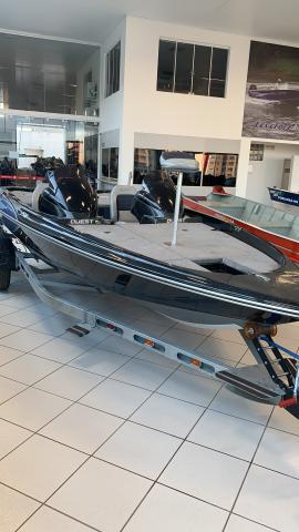 Bass Boat Quest 290 + carreta trucada