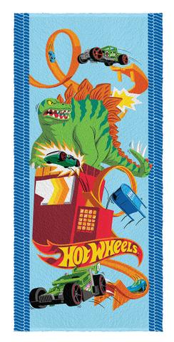 Toalha Banho Infantil Hot Wheels - Foto 4