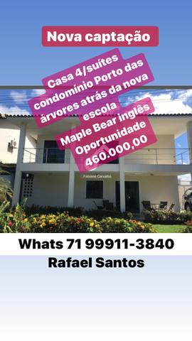 Casa 3/4 3 suítes condomínio pros club caixa abrantes 460 mil