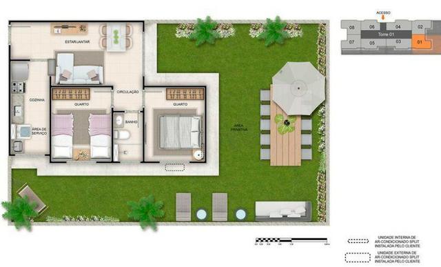 Apartamento em colina de laranjeiras, ultimas unidades - Foto 6