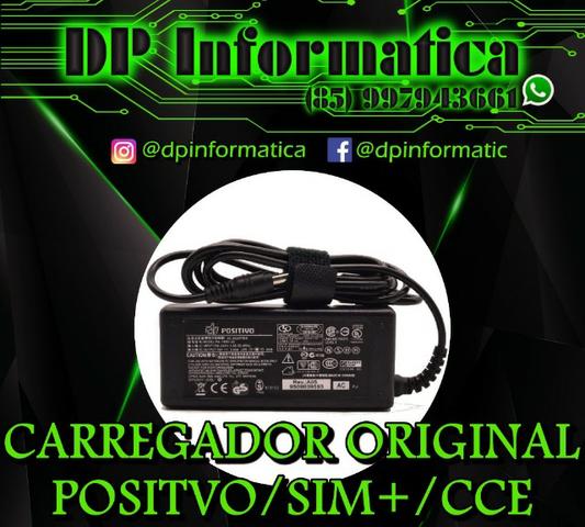 Carregadores Positivo Plug Grosso e Fino 5V/3A