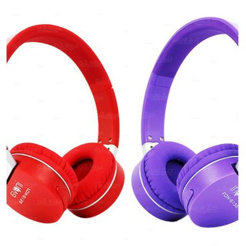 Fone De Ouvido Bluetooth Fm P2 Mp3 Sem Fio Wireless Super Qualidade De Som