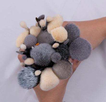 Pincéis de Maquiagem Profissional pelo de cabra 30 peças - Foto 2
