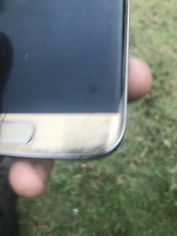 Samsung S7 Edge - tela trincada - Foto 2