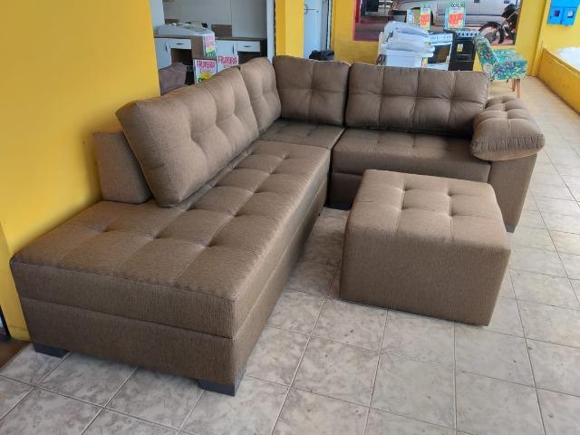 Sofa de canto super luxo/ resistente/ lindissimo e preço acessivel/1699 a vista - Foto 3