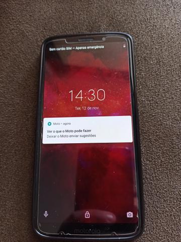 Moto z3 play 64 mg índigo completo