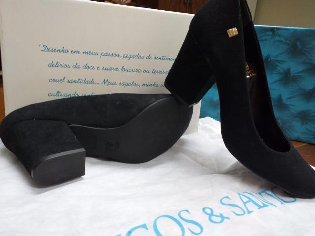 Sapato Preto/ Confortável - Foto 3
