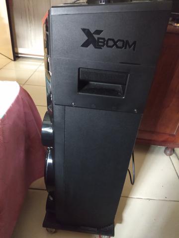 Vendo esse lindo som LG 1000 W de potência e ainda todo platificado do jeito que vei - Foto 3